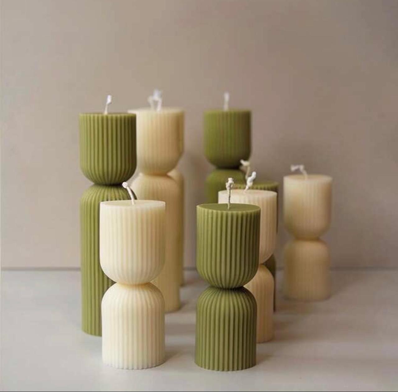 Hour-Glass Candles