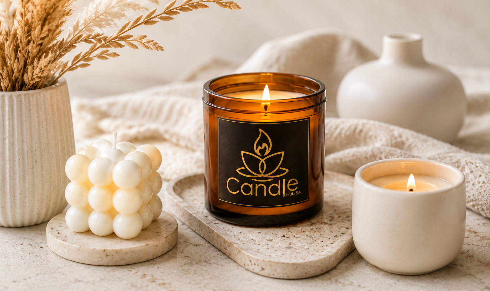 Candle lifestyle display